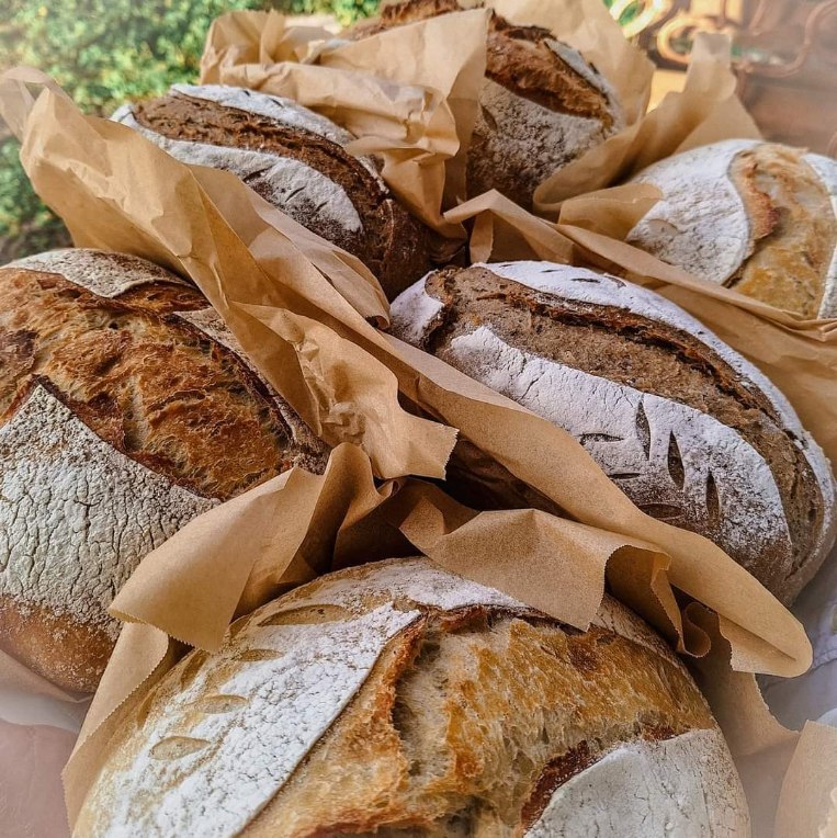 Organically made artisan sourdough