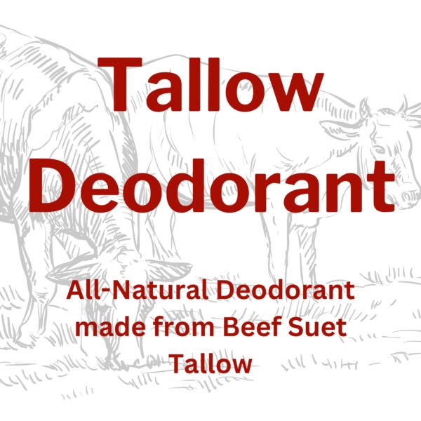 Natural Tallow Deodorant