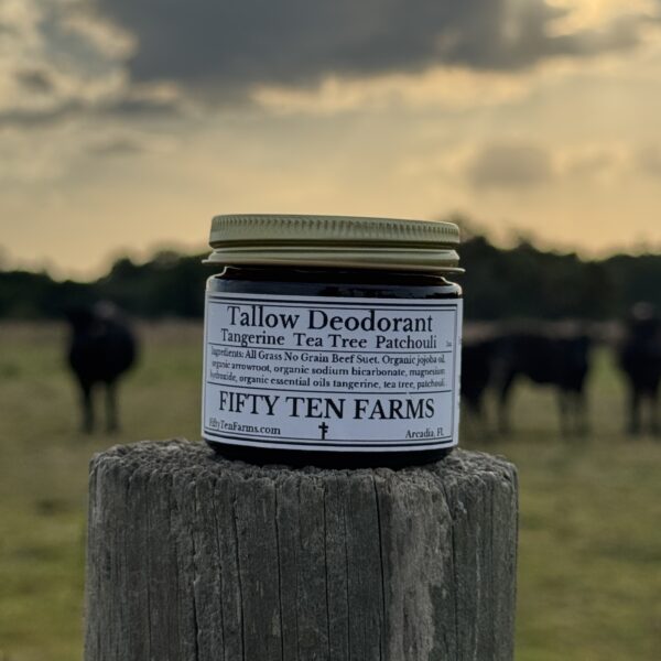 Natural Tallow Deodorant
